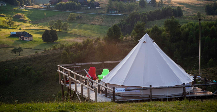 Glamping Romaniaj